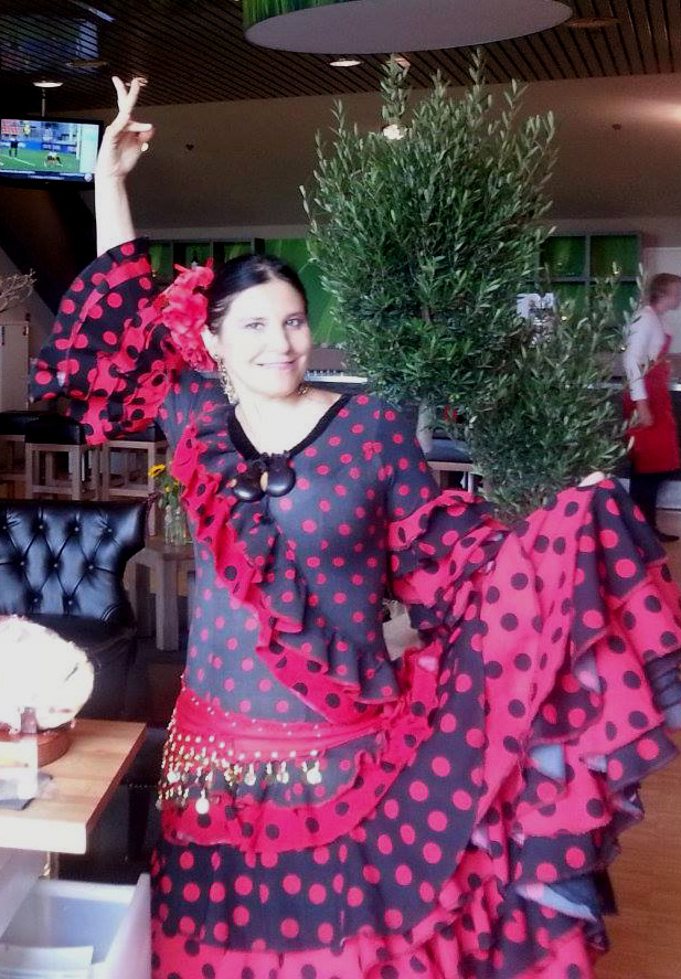 Spaanse danseres